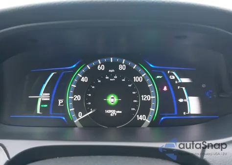 2015 Honda Accord Hybrid Ex-L from USA, damaged, VIN 1HGCR6F56FA012053